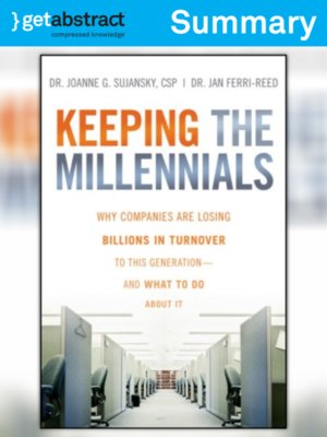 cover image of Keeping The Millennials (Summary)